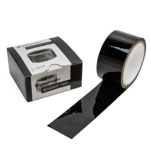Photo of bondage tape for stretching ear piercings