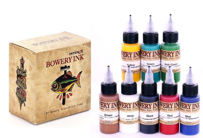 Bowery Stan Moskowitz Intenze Tattoo Ink Set