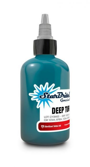 Deep Turquoise Starbrite Tattoo Ink