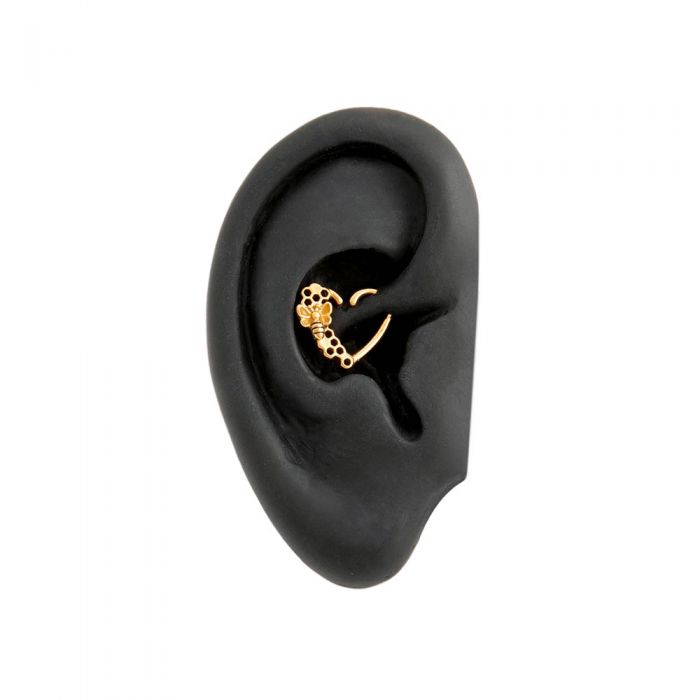 Daith Ring, Daith Piercing, Bendable Jewelry, Seamless Ring