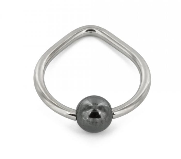 Teardrop Barbell, Niobium Barbell, Basic Body Jewelry