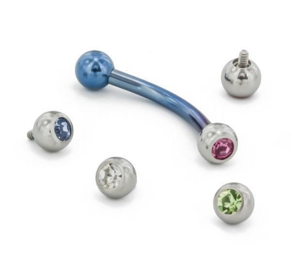 Curved Barbell, Clitoris Barbell, Curved Barbell Body Jewelry