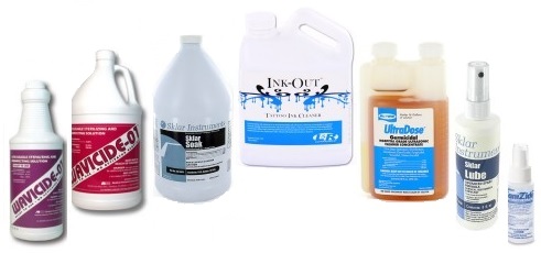 Tattoo & Piercing Shop Disinfectants