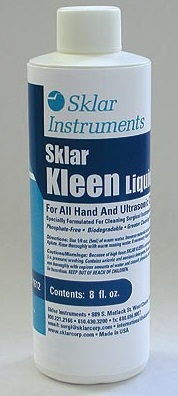Sklar Kleen Disinfectant for Cleaning Instruments by Hand Sklar Kleen Disinfectant for Cleaning Instruments by Hand