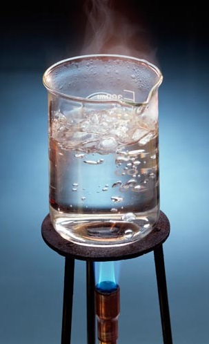 Water Boiling in a Beaker
