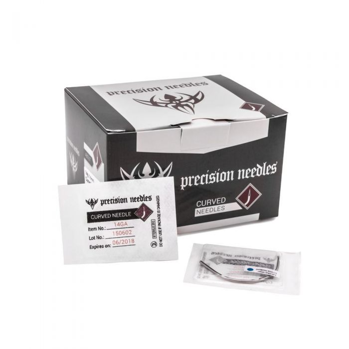Curved Piercing Needle, Piercing Needle, Curved Needle, Precision Needles