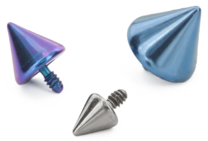 Titanium Dermal Tops | Titanium Dermal Jewelry