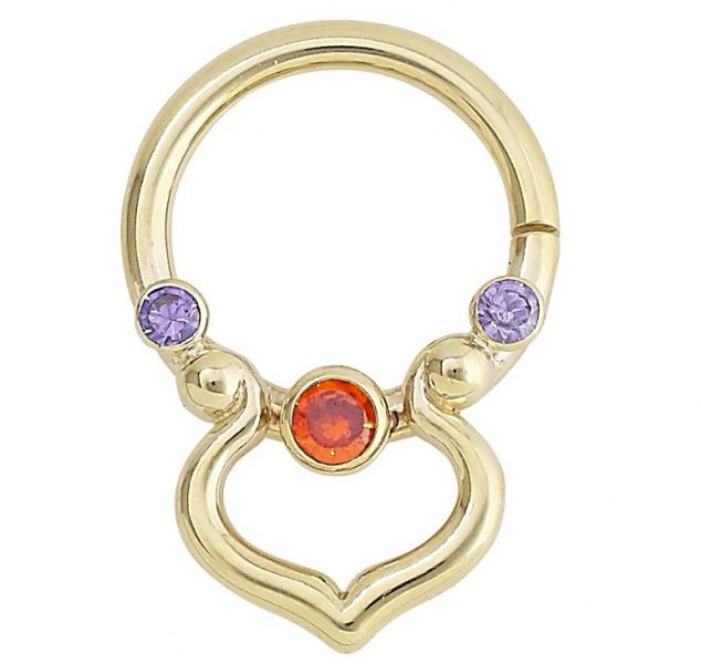 Gold Nipple Rings