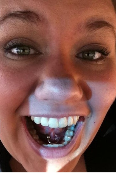 Tongue Web Piercing | Tongue Frenulum Piercing