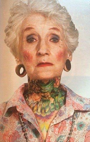 Tattoos and Aging