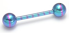 Straight Barbells for Frenum Piercings, Hand Web Piercings & Toe Web Piercings