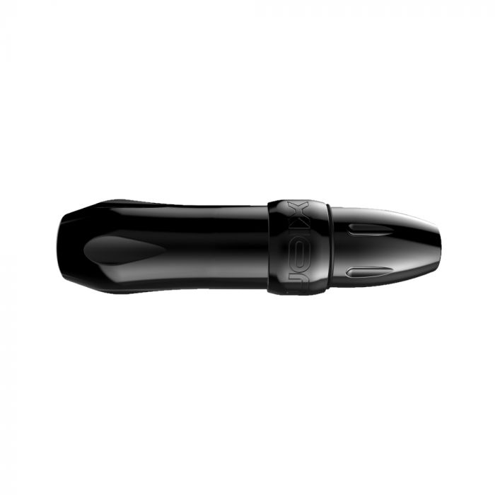 Spektra Xion rotary tattoo machine in black on a white backdrop