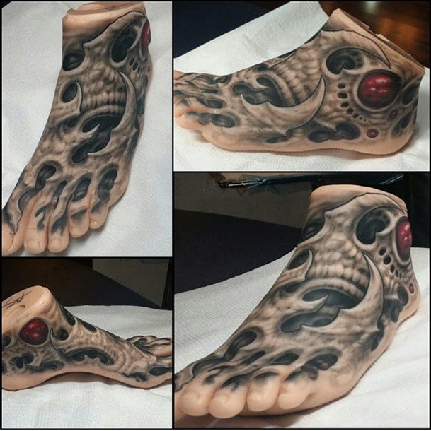 A Pound of Flesh Foot Tattoo by Josh Ruff (Compliments of Instagram)