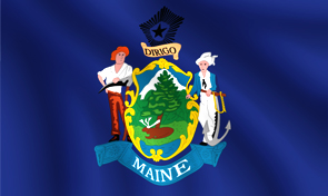 Maine State Flag