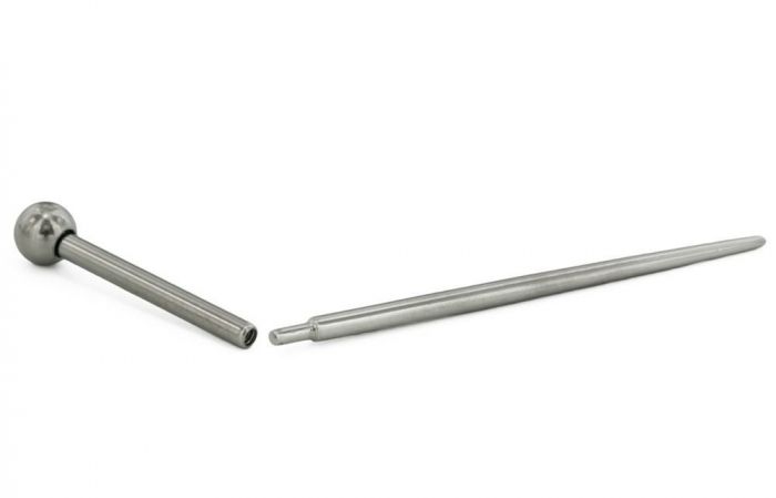 Threaded Taper, Stretched Ear Piercings, Stainless Steel Body Jewelry