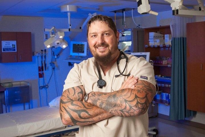 Even Medical Professionals Have Tattoos & Piercings These Days