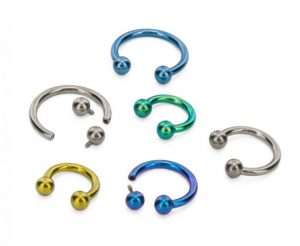 16g Internal Titanium Circular Barbell