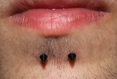 Dolphin Bites Piercing Placement, Compliments of Taringa.net