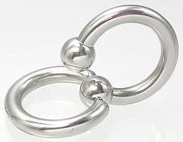 Circular Barbells for Prince Albert Piercings