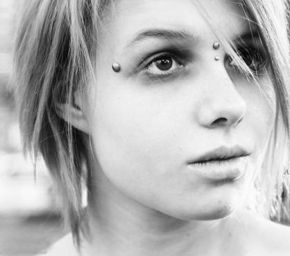 Dermal Facial Piercings by Arseniy Andersson