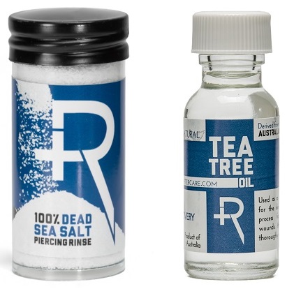 Recovery Sea Salt From the Dead Sea and Tea Tree Oil Combo Pack 