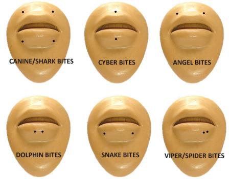 Bite Piercings: Where Angel Bites, Spider Bites, and Other Lip Piercing Bites Are Placed 