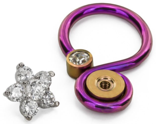 Unbreakable Niobium Daith Ring With Endless Customization Options 
