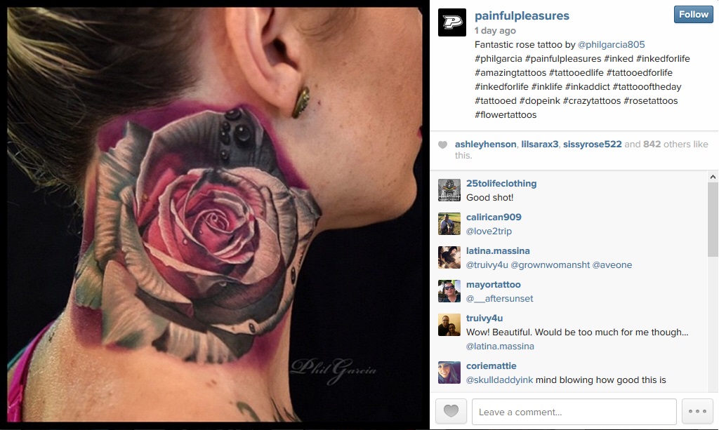Picture From Painful Pleasures Instagram Page 