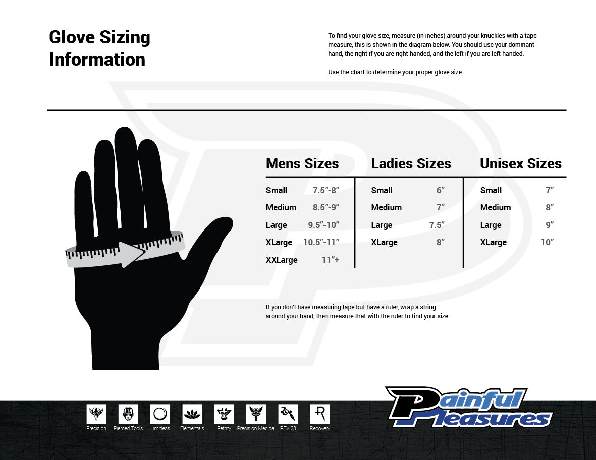 Glove Size Chart