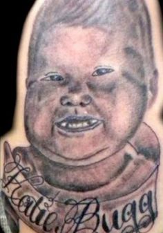 Bad Tattoo Baby Portrait 