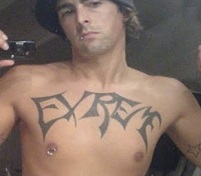 Misspelled Tattoo: Exreme Should Read Extreme 