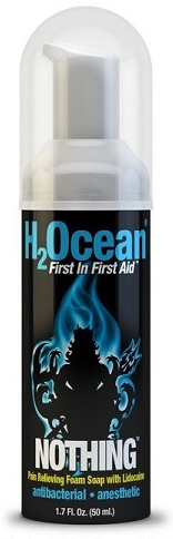 H2Ocean Nothing Pain-Relieving Antibacterial Soap for Cleaning Scarification Pieces 