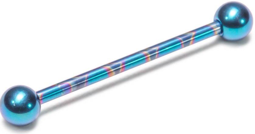 Long Straight Barbells Make the Best Ampallang Piercing Jewelry 