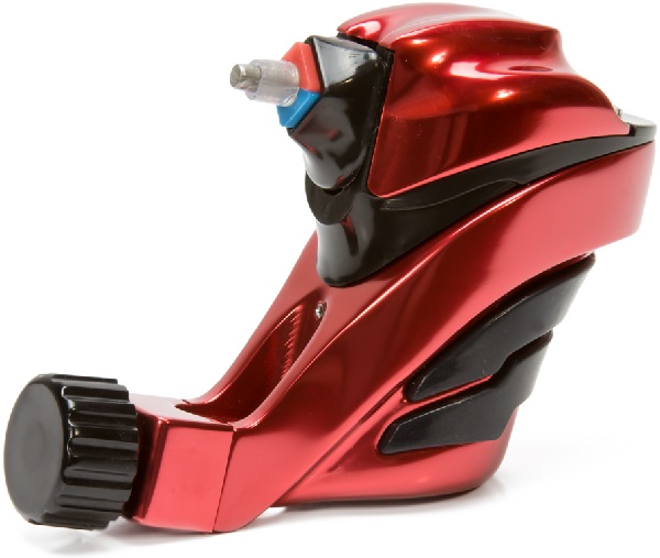 Red Ego Apex Overkill Rotary Machine With Black Accents 