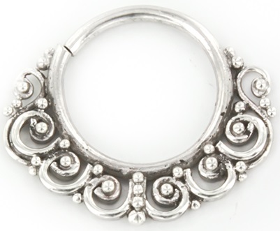 Septum Rings, Septum Tusks, Septum Pinchers, and Other Septum Jewelry 