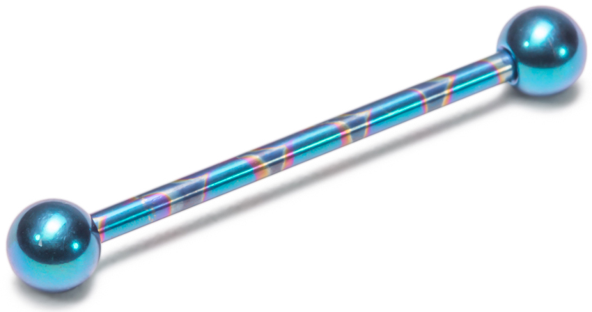 Titanium Straight Barbell for Men's Genital Piercings 
