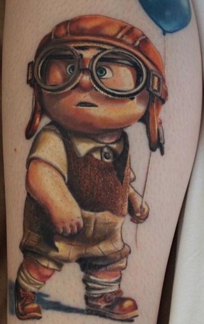 Up Movie Tattoo by Rich Pineda Up Movie Tattoo by Rich Pineda