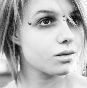 Facial Dermal Piercings Performed by Russian Body Mod Artist Arseniy Andersson, from the Painful Pleasures Gallery Facial Dermal Piercings Performed by Russian Body Mod Artist Arseniy Andersson, from the Painful Pleasures Gallery
