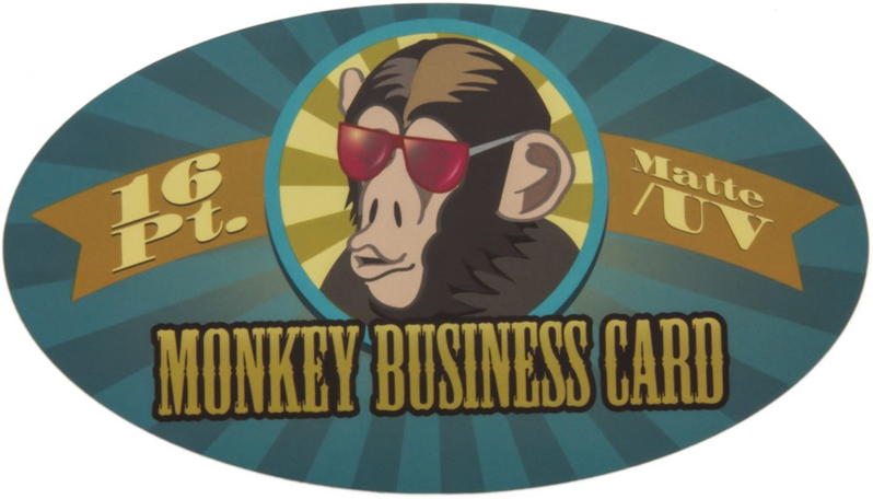 Oval Business Cards | Limitless Oval Custom Business Cards 