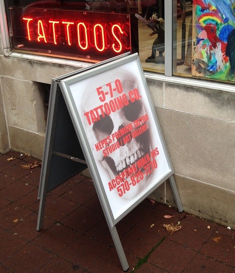 Custom A-Frame Signs | Custom Sidewalk Signs and Other Custom Signs 
