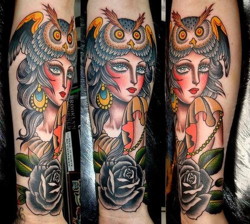 Tattoo by London Tattoo Artist Valerie Vargas 