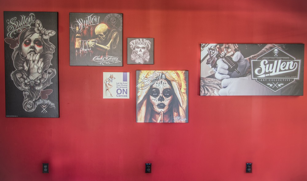 Limitless Canvas Prints Displayed in The Studio at Painful Pleasures 