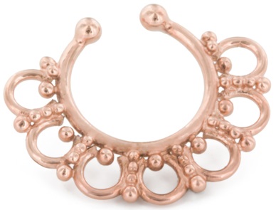 Rose Gold Clip on Earring | Clip on Earrings 