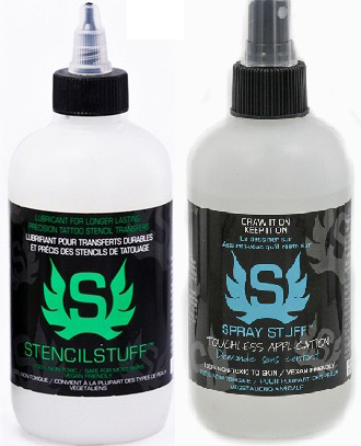 Stencil Stuff & Spray Stuff Combo Pack | Tattoo Stencil Transfer Products 