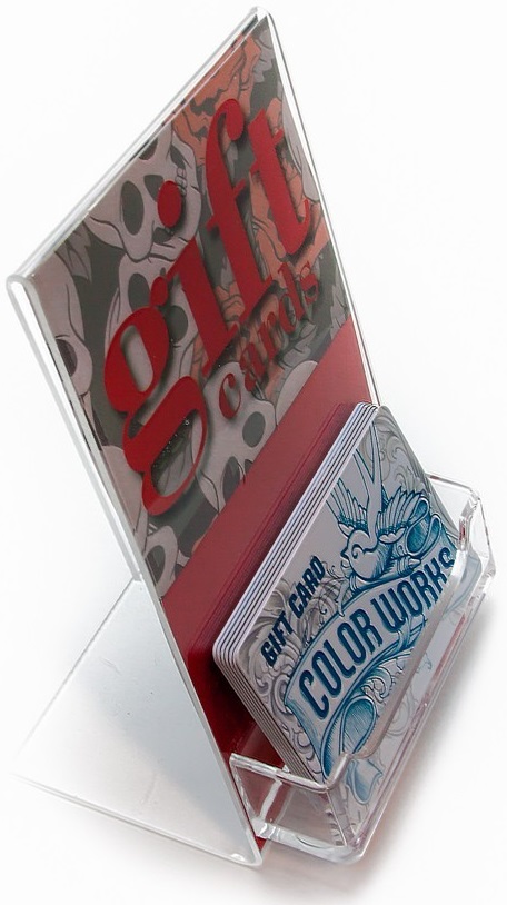 Limitless Acrylic Custom Gift Card Holders | Gift Card Displays 