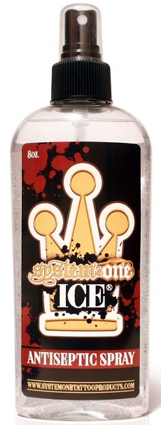 System One Tattoo Ice Topical Anesthetic Numbing Spray 