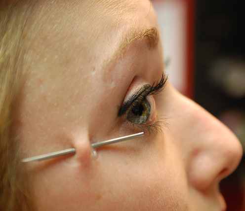 Surface Piercing in Progress 