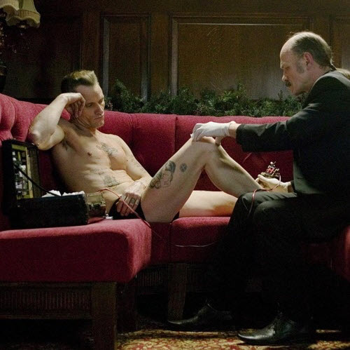 Eastern Promises, Viggo Mortensen tattooed