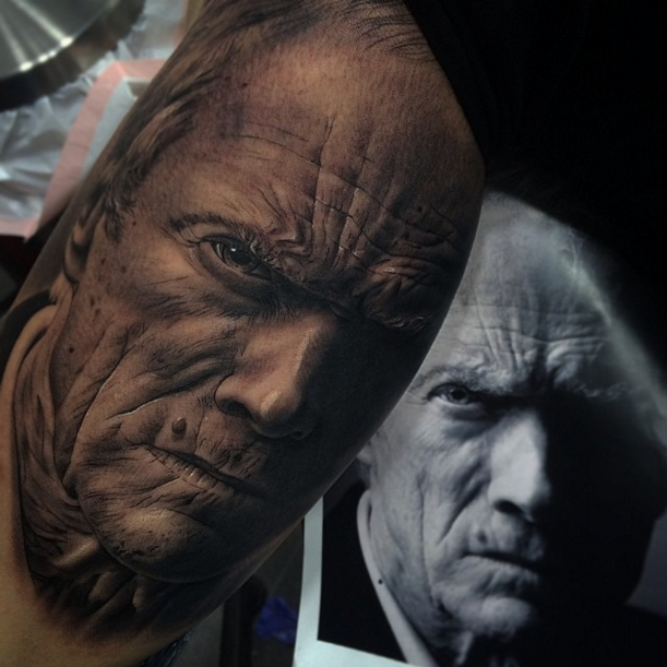 Realism tattoo by @Fred_tattoo