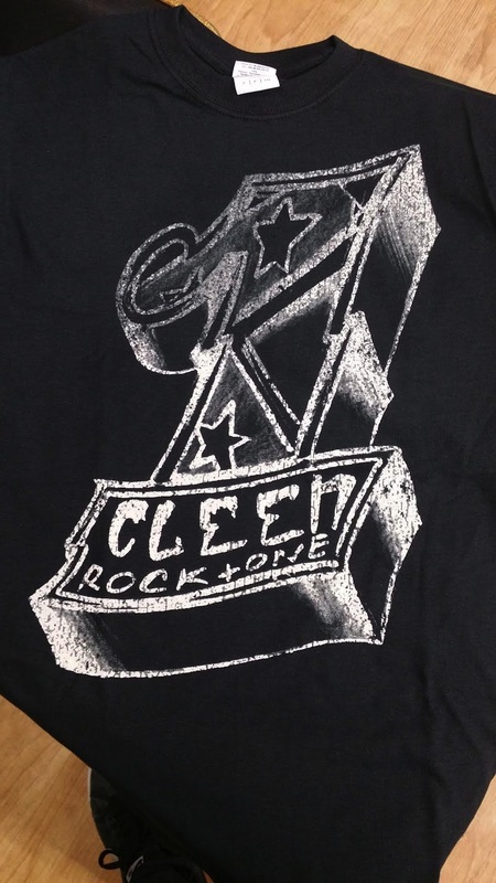 cleen rock one t-shirt, cleen rock one merchandise, cleen rock one